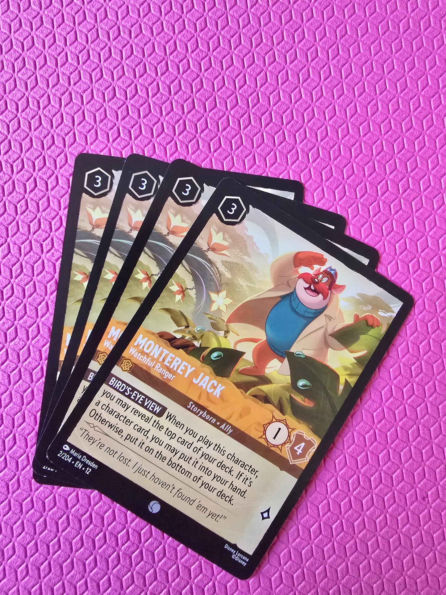 4x Monterey Jack - Watchful Ranger