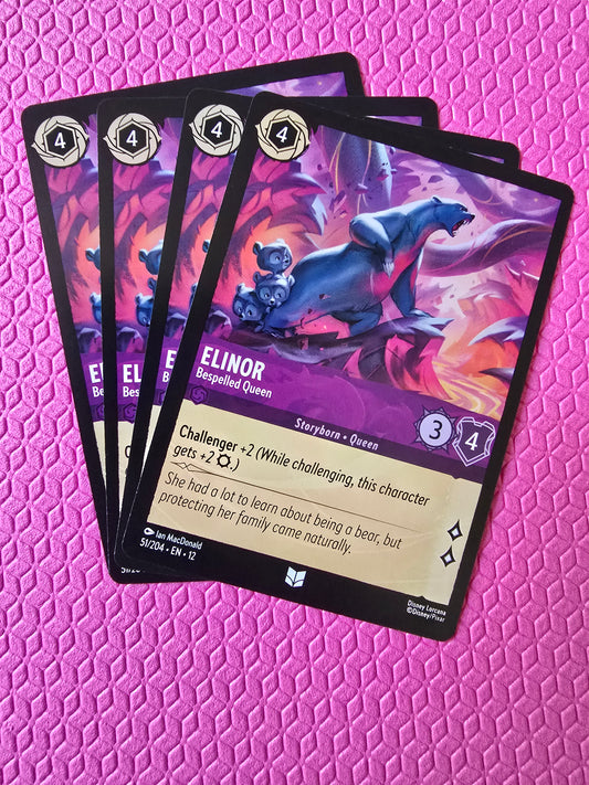 4x Elinor - Bespelled Queen