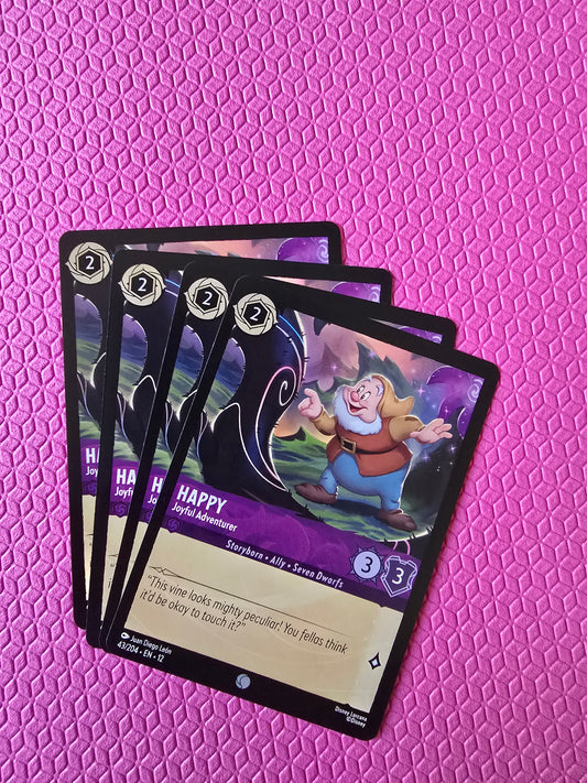 4x Happy - Joyful Adventurer