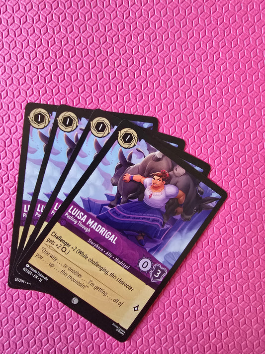 4x Luisa Madrigal - Pushing through