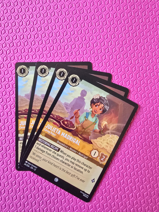 4x Julieta Madrigal - Caring baker