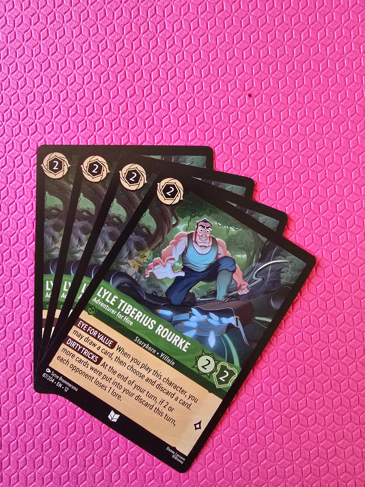 4x Lyle Tiberius Rourke - Adventerer for hire