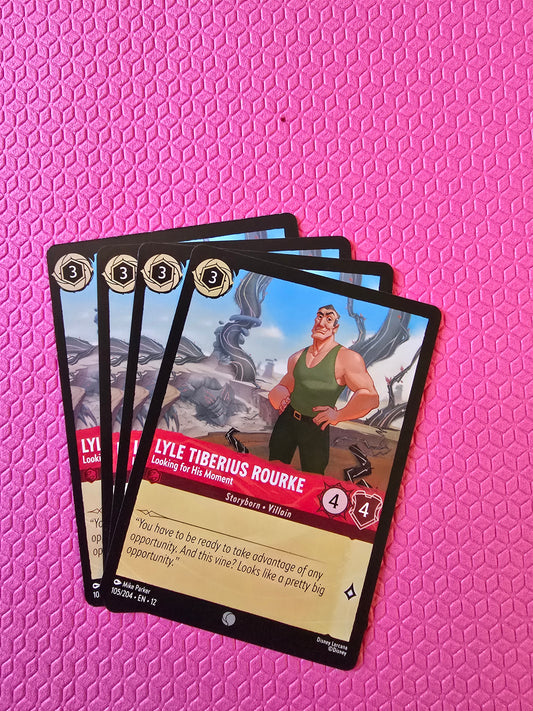 4x Lyle Tiberius Rourke - Looking for his moment