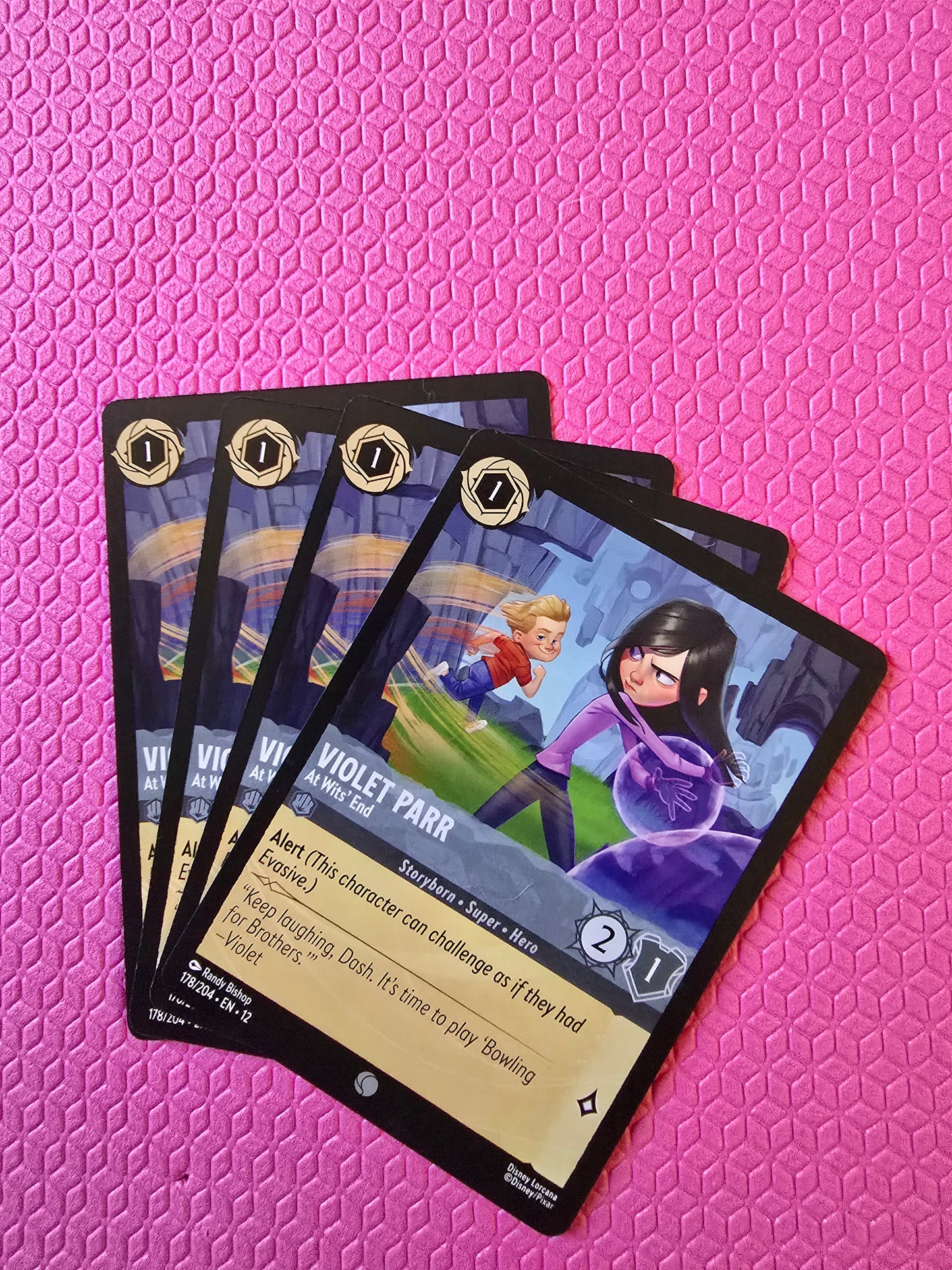 4x Violet Parr - At wits end